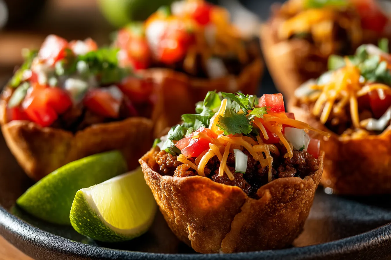 Delicious Mini Taco Cups Easy Tasty Perfect for Parties 3 Mini Taco Cups upscaled 6859eb38e66bf