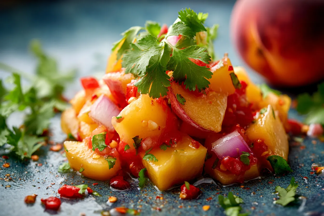 Zesty Nectarine Salsa Recipe Fresh Flavorful Delight 2 Nectarine Salsa upscaled 68631821a9987