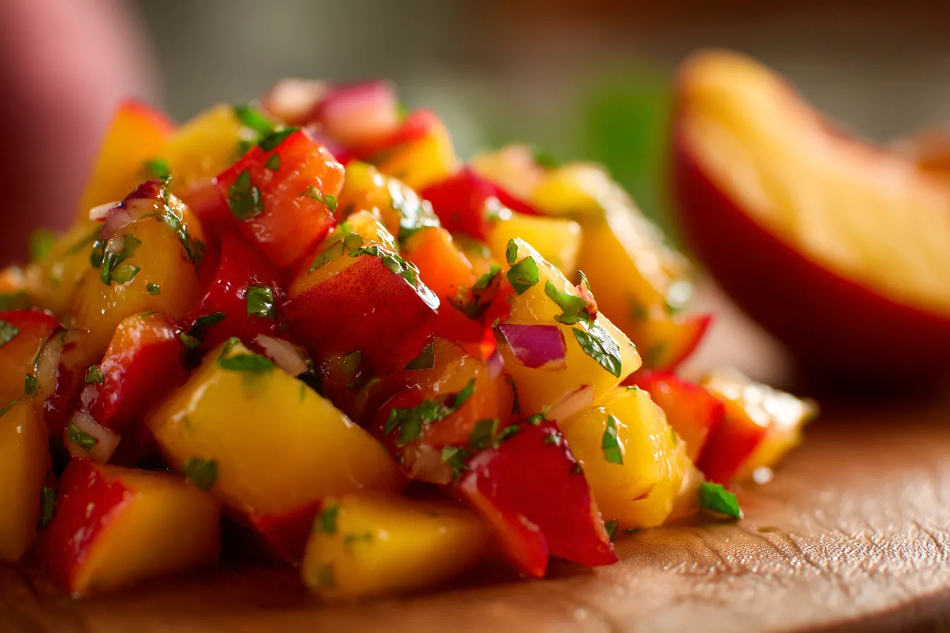 Zesty Nectarine Salsa Recipe Fresh Flavorful Delight 4 Nectarine Salsa upscaled 6863191164aa8