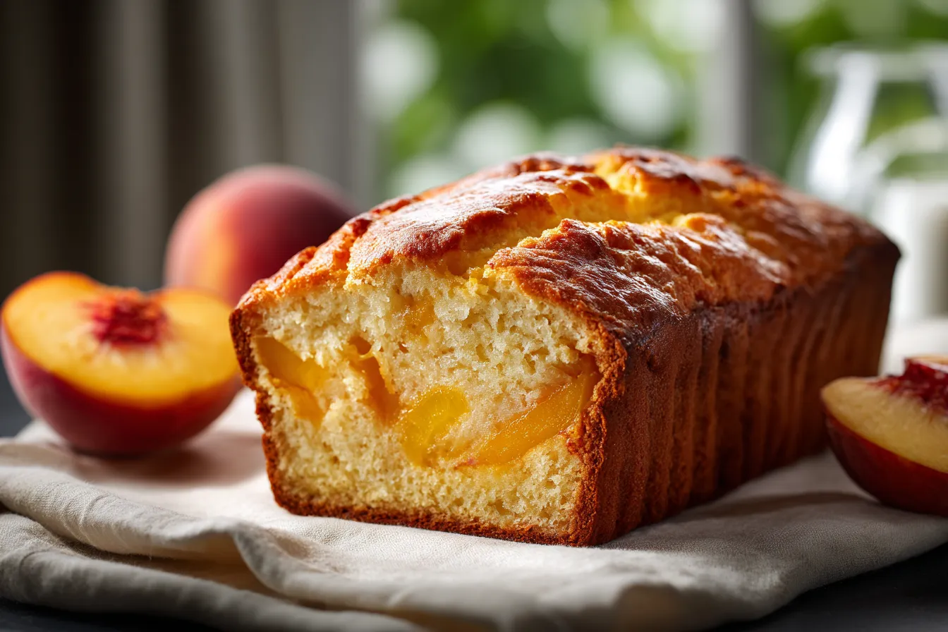 Irresistible Sweet Southern Peach Bread Recipe Taste Summer Sweet Southern Peach Bread That Tastes Like Summer