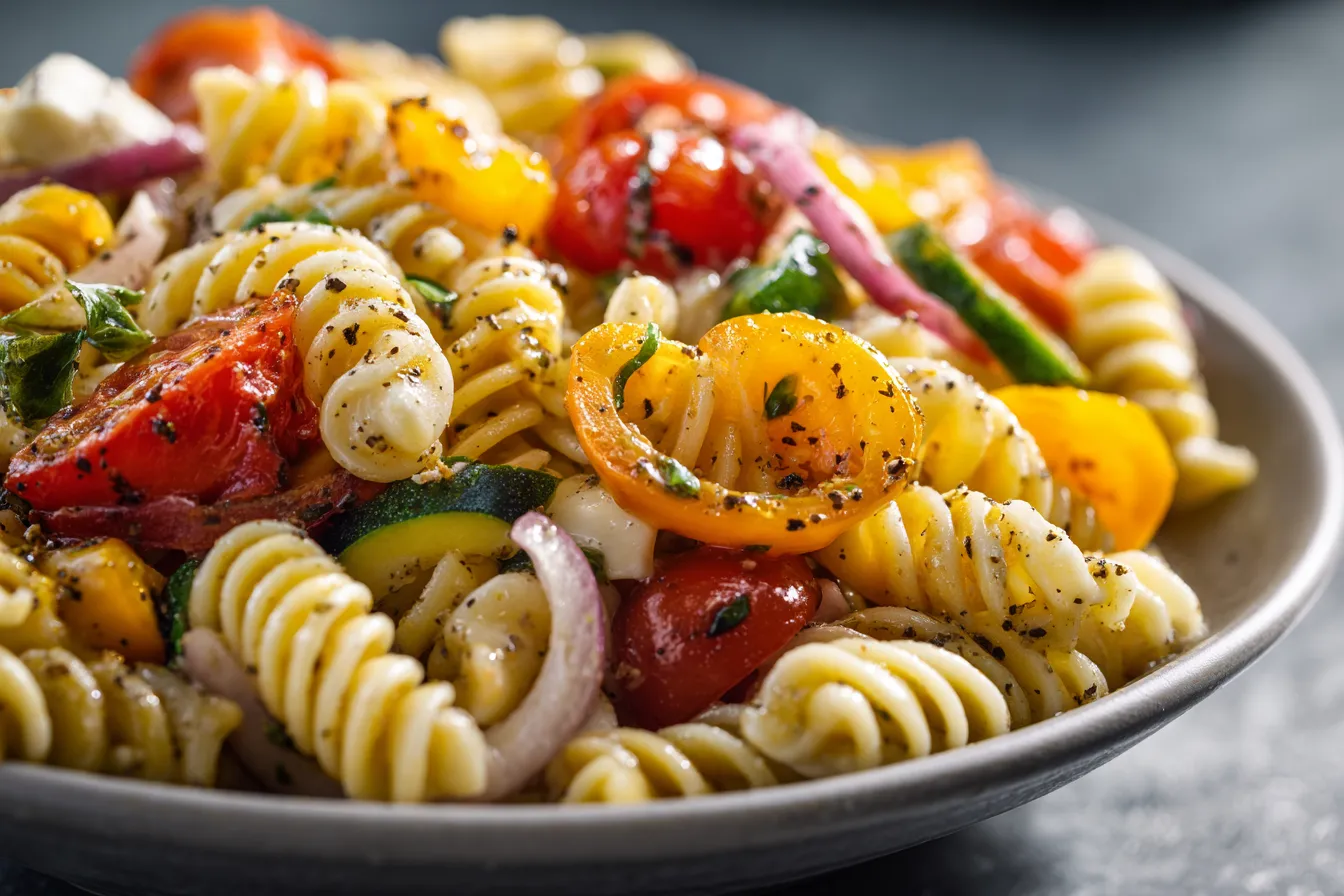 Zesty Italian Dressing Pasta upscaled 6861e2851b348