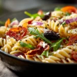 Zesty Italian Dressing Pasta Salad