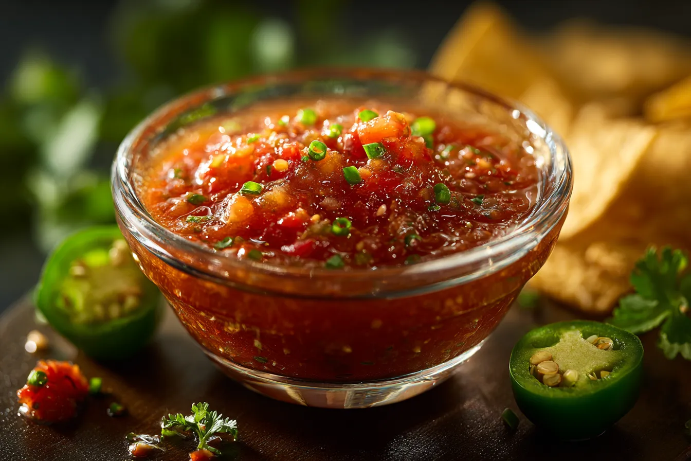 Quick Easy 5-Minute Restaurant-Style Blender Salsa Recipe 4 5 Minute Restaurant Style Blender Salsa upscaled 687416d696571