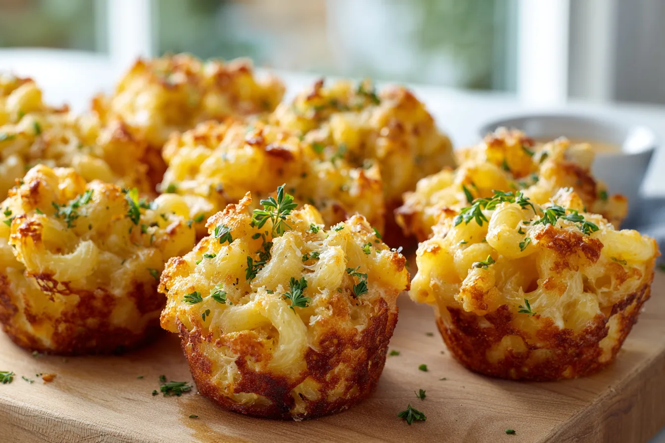 Irresistible Baked Mac and Cheese Bites Cheesy Delight 3 Baked Mac and Cheese upscaled 687778d898656