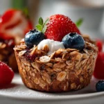 Delicious Baked Oatmeal Cups for Healthy Mornings Easy Recipe 5 Baked Oatmeal Cups