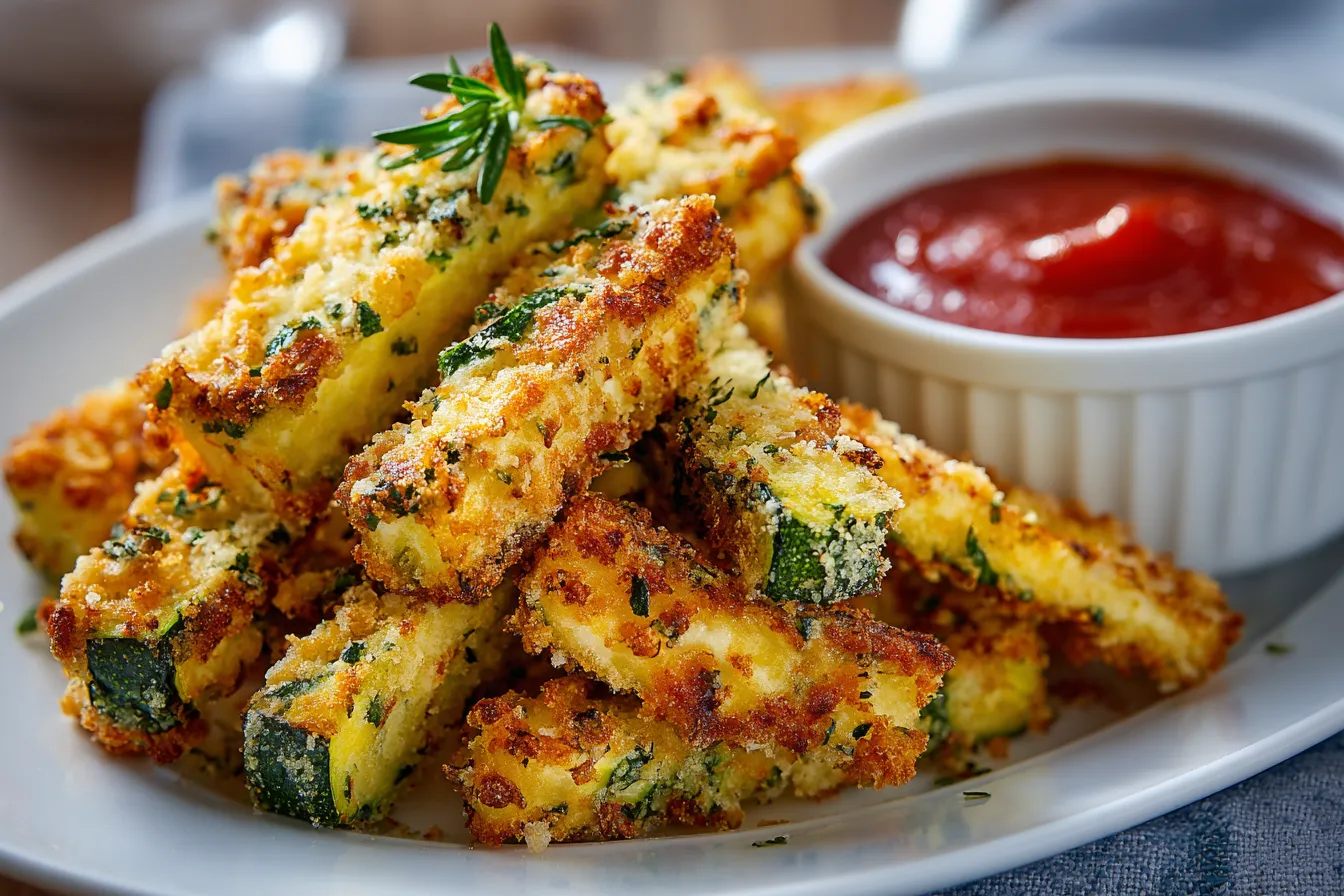 Baked Zucchini Fries from Allrecipes