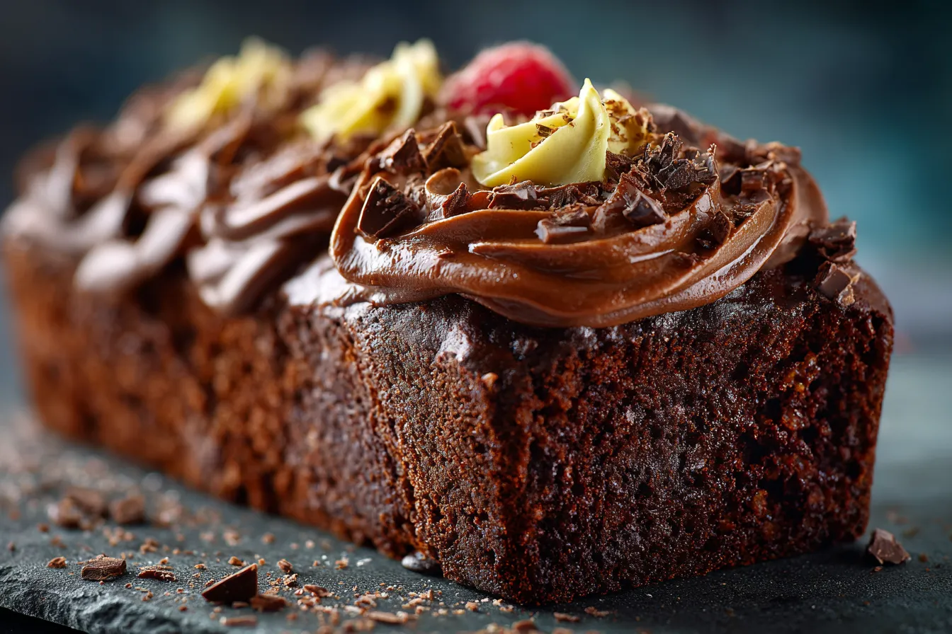 Double Chocolate Loaf Cake