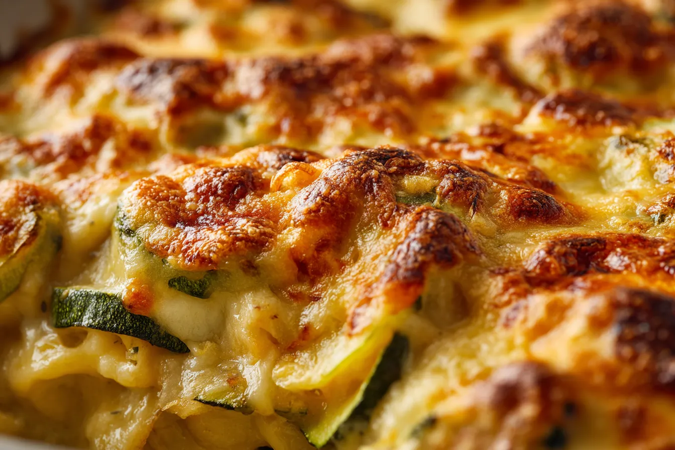 Easy Cheesy Zucchini Bake