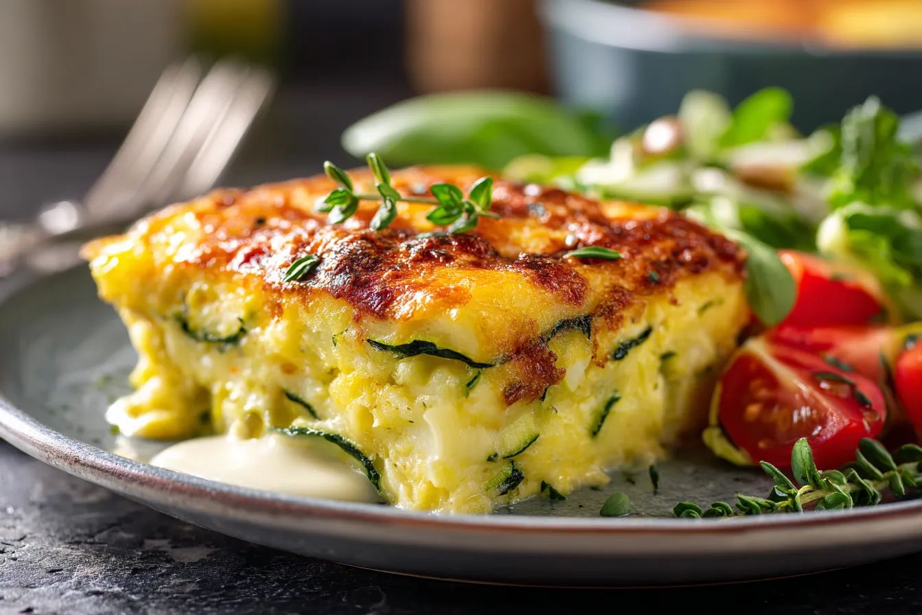 Easy Cheesy Zucchini Bake upscaled 688ac1b71f344