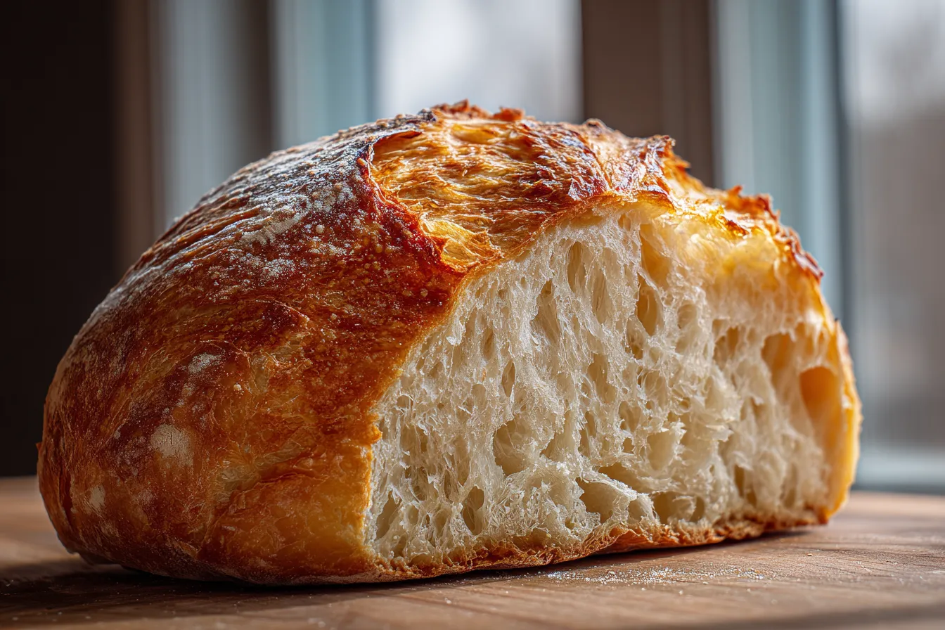 Ultimate Easy No-Knead Bread Recipe Effortless Delicious 3 Easy No Knead Bread upscaled 687e9cf6828ca