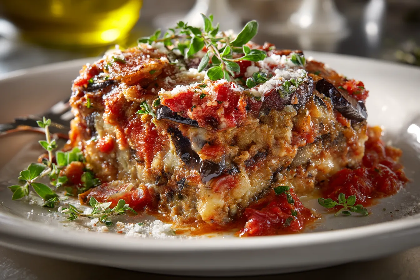 Irresistible Eggplant Parmesan Casserole Easy Delicious 2 Eggplant Parmesan Casserole upscaled 68758ca92b747