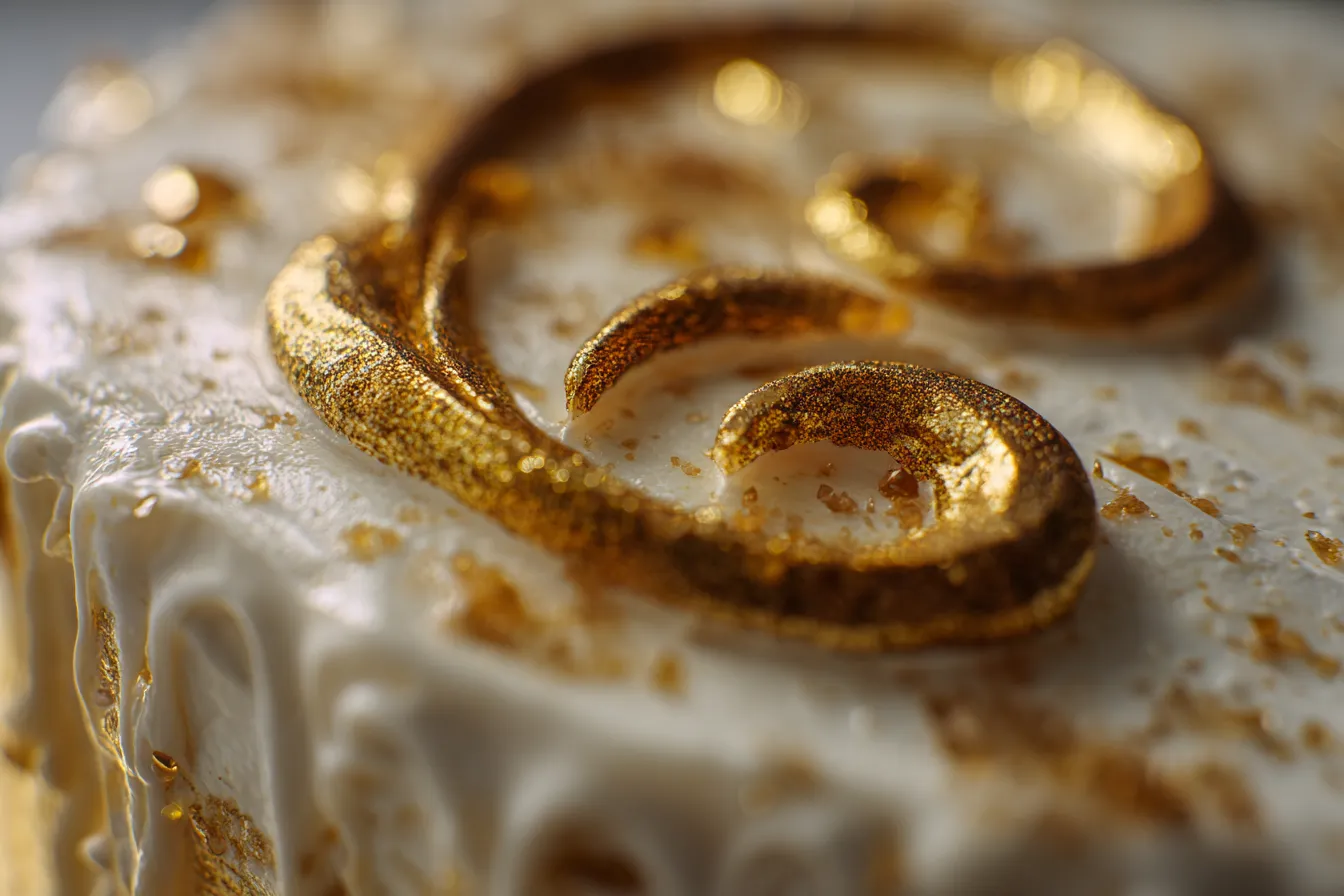 Divine Golden Leo Symbol Cake Celebrate with Luxurious Design 5 Golden Leo Symbol Cake upscaled 68794961b3e7f