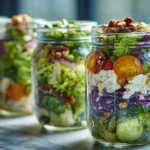 Delicious Mason Jar Salads Quick Easy Healthy Recipes 5 Mason Jar Salads