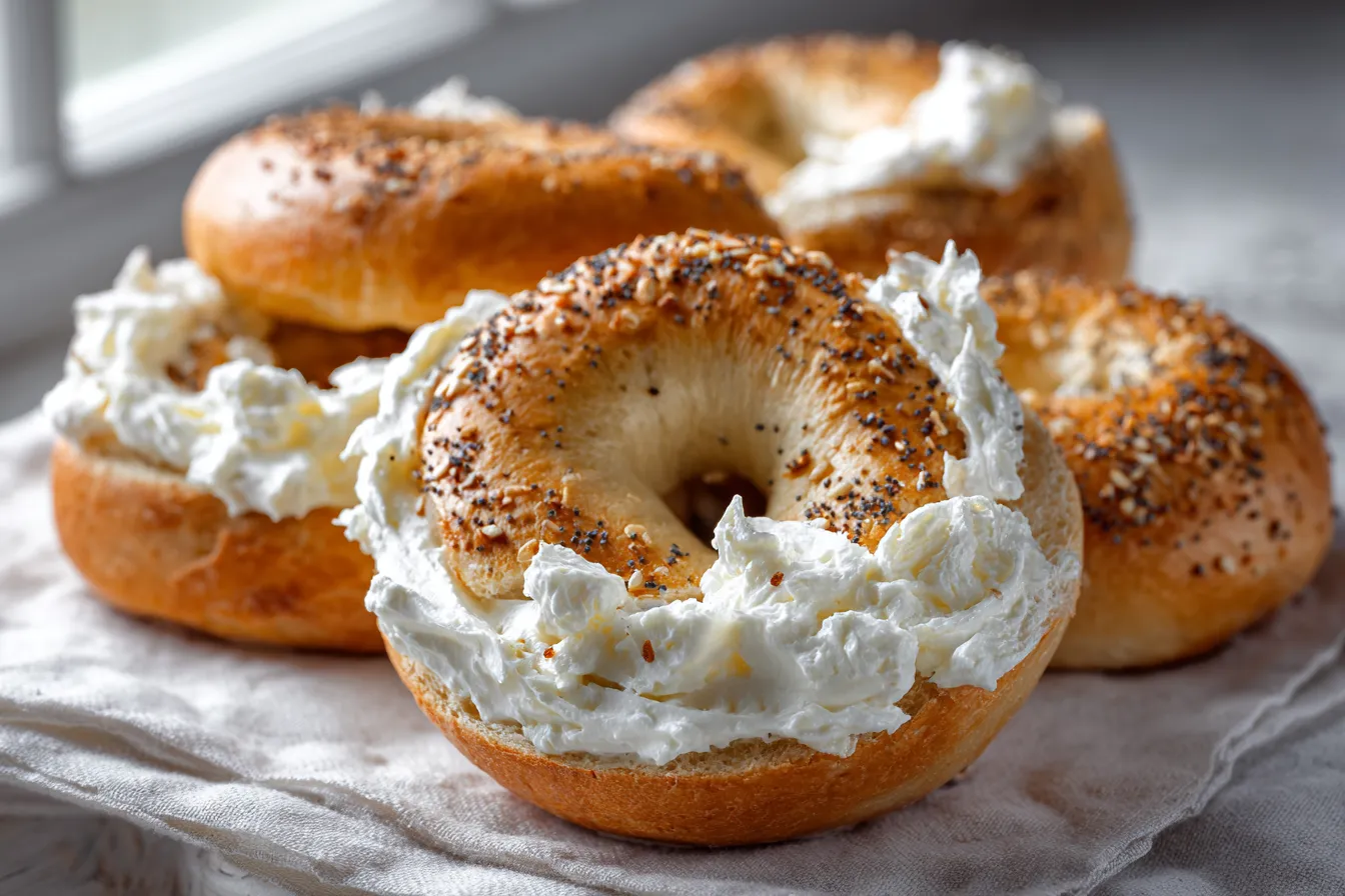 Irresistible Mini Bagel with Cream Cheese Perfect Snack Idea 4 Mini Bagel with Cream upscaled 687dfe13e5bb8