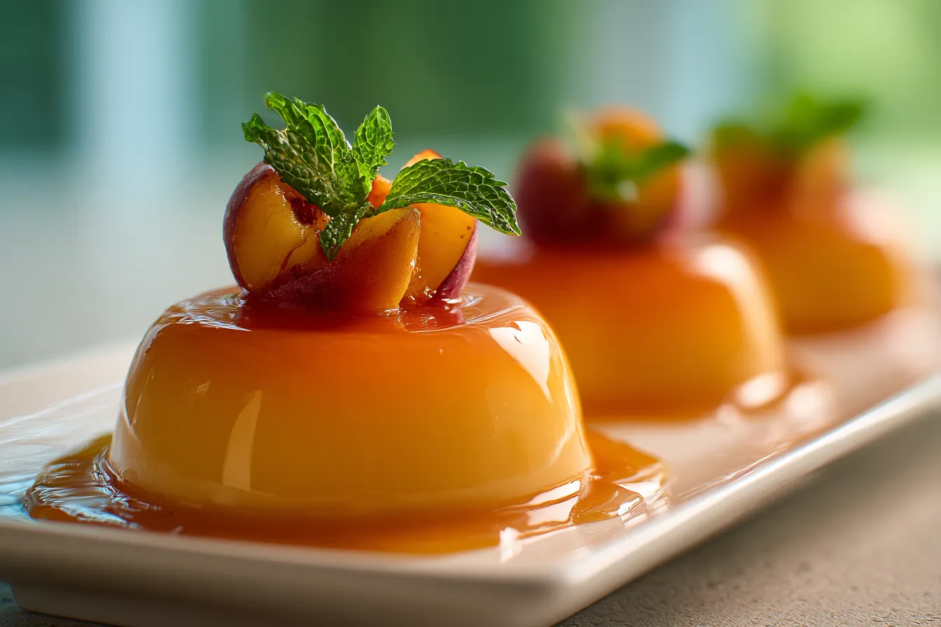 No-Bake Peach Yum Yum Dessert Recipe