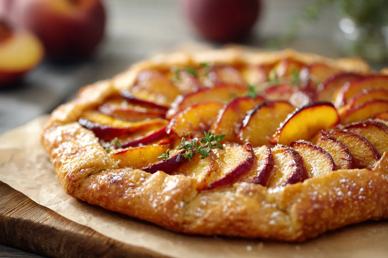 Peach Galette