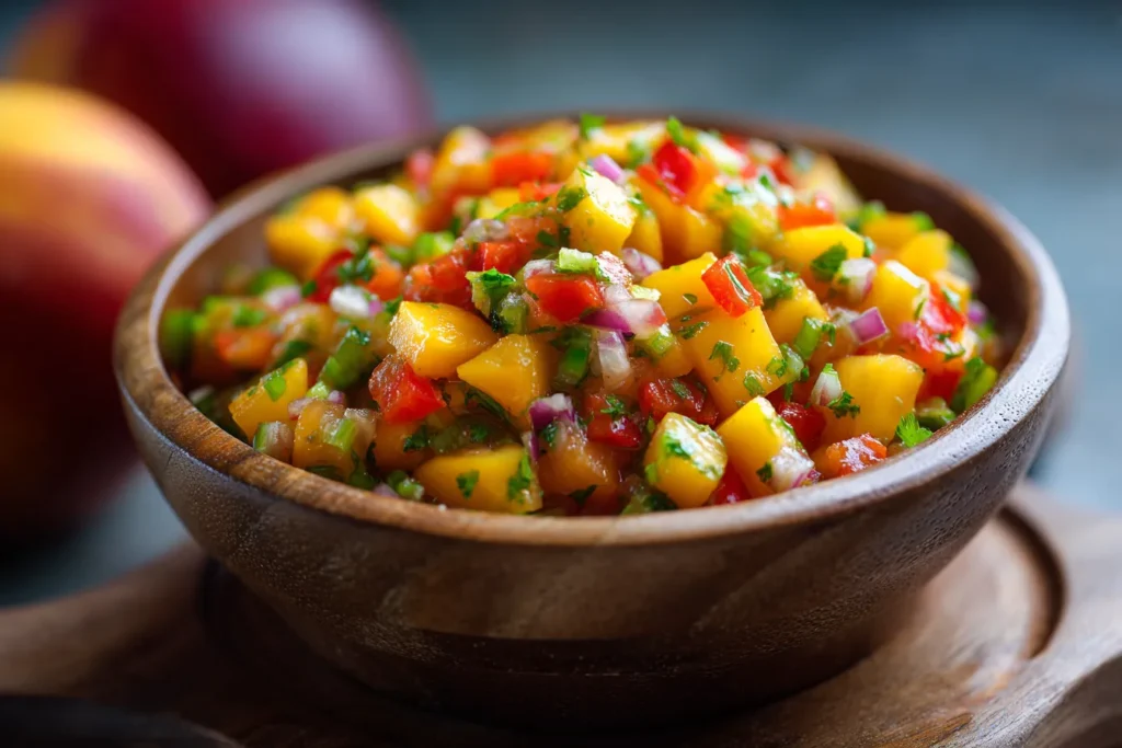 Peach Mango Salsa Recipe