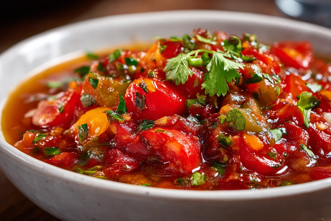Roasted Tomato Salsa alsa Roja Asada