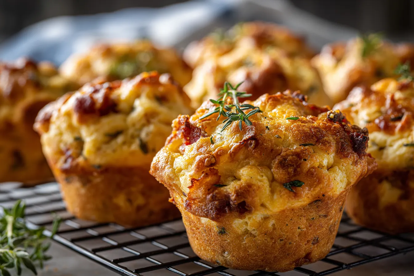Irresistible Savory Pizza Muffins Quick Easy Recipe 4 Savory Pizza Muffins upscaled 687981a1533f2