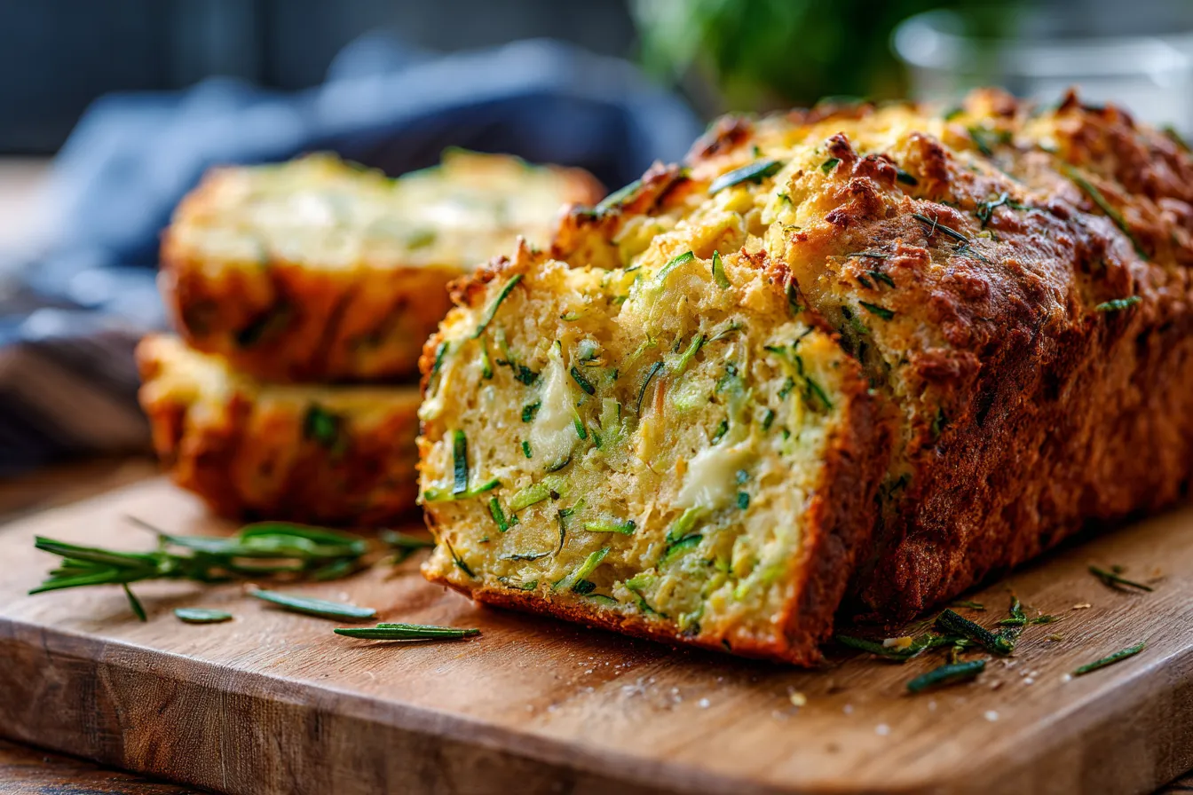Irresistible Savory Zucchini Bread with Cheddar Herbs Recipe 3 Savory Zucchini Bread with upscaled 688107b66f922