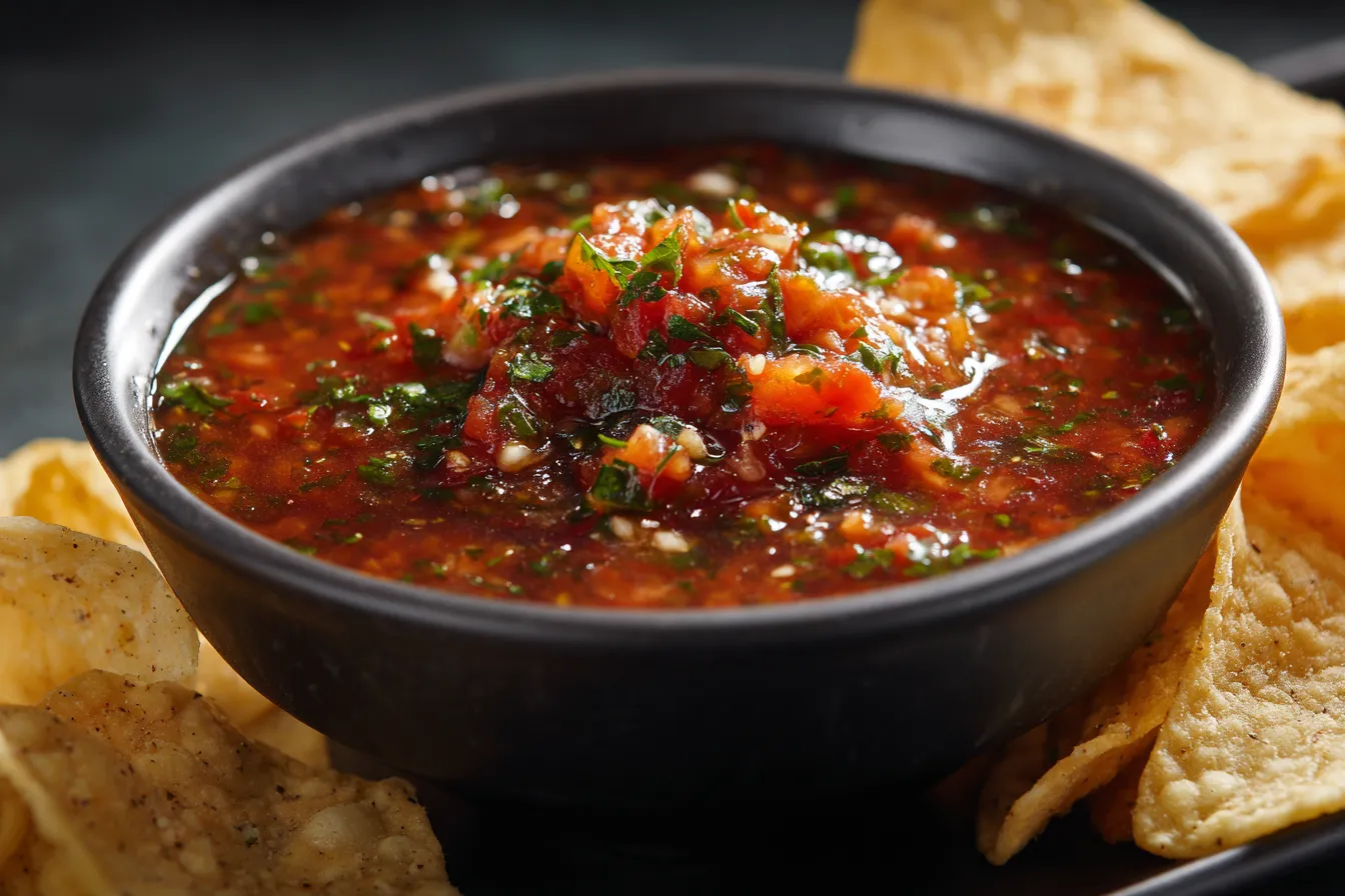 Smoky Chipotle Tomato Salsa
