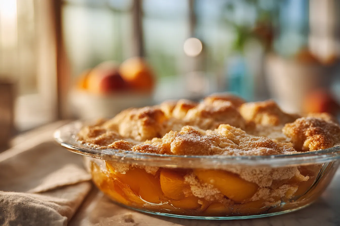 Irresistible Southern Style Peach Cobbler A Sweet Delight 2 Southern Style Peach Cobbler upscaled 6868a4e967cf0