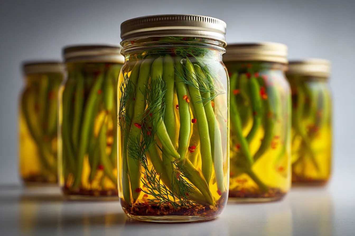 Zesty Spicy Refrigerator Dilly Beans Crunchy Pickle Power 4 Spicy Refrigerator Dilly Beans upscaled 687787d87d78c