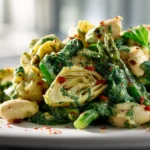 Spinach Artichoke Dense Bean Salad