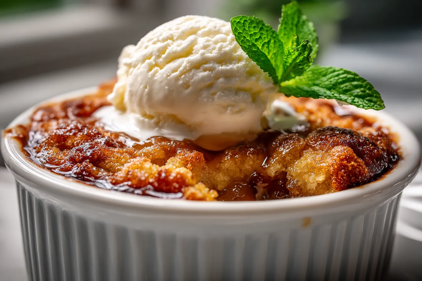 The Best Peach Cobbler