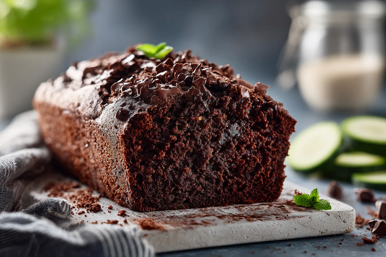 Triple Chocolate Zucchini Bread upscaled 688ab7668d87d