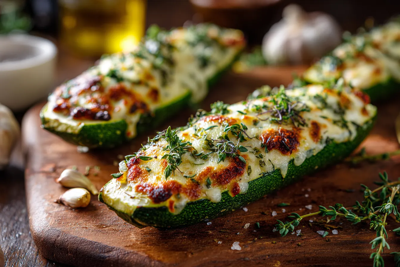 Delicious Zucchini Pizza Boats Healthy FlavorPacked Recipe 4 Zucchini Pizza Boats upscaled 687046a97c3d6