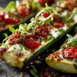 Delicious Zucchini Pizza Boats Healthy FlavorPacked Recipe 6 Zucchini Pizza Boats
