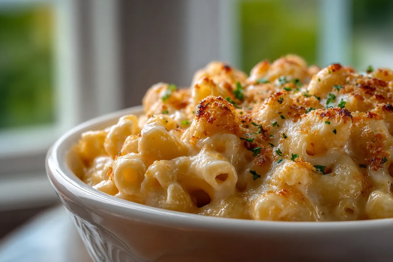 Creamy Cottage Cheese Mac And Cheese UltraDelicious Comfort 3 cottage cheese mac and upscaled 68707f60c377b