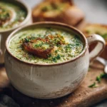 A Healthier Take- Broccoli Cheddar Soup