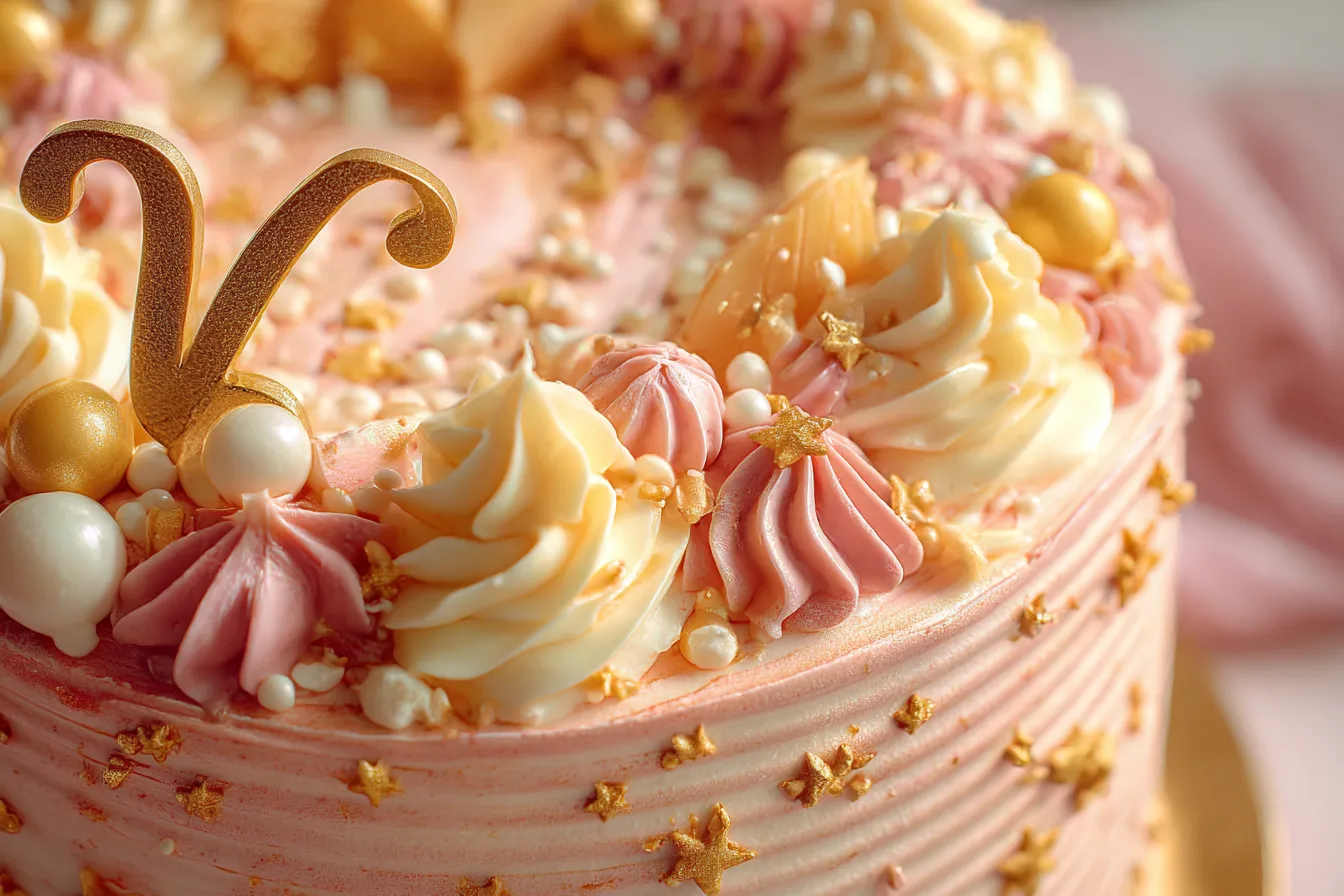 Stunning Aesthetic Virgo Cake Designs for Your Birthday Bash 4 Aesthetic Virgo Cake Designs upscaled 68a4f54bdde7a