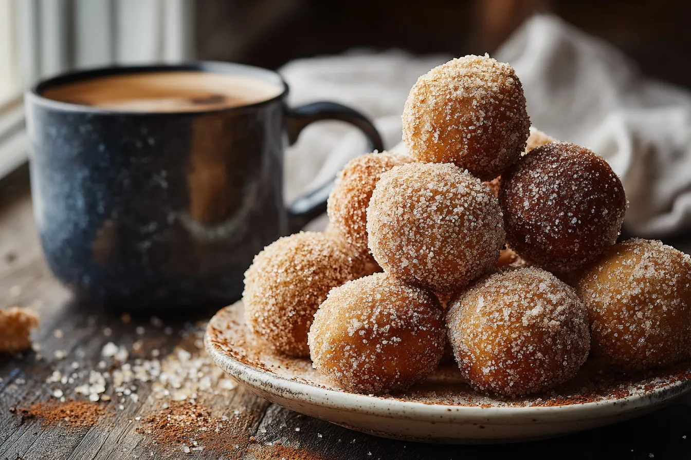 Irresistible Apple Cider Donut Holes Perfect Fall Treats 3 Apple Cider Donut Holes upscaled 689d8b53012fc