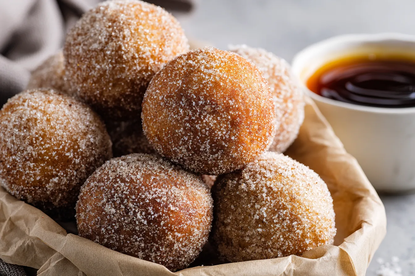 Irresistible Apple Cider Donut Holes Perfect Fall Treats 4 Apple Cider Donut Holes upscaled 689d8bca6b90d