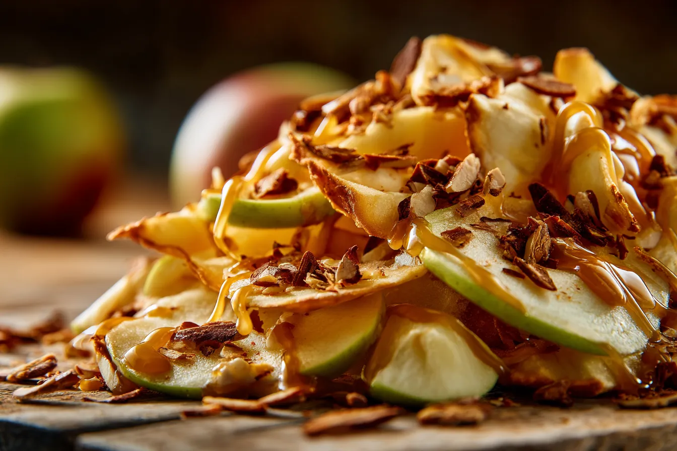 Decadent Apple Nachos Irresistible Treat for All Ages 5 Apple Nachos upscaled 6892e27ee7c6b