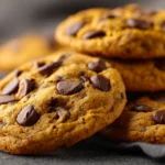 Brown Butter Pumpkin Chocolate Chip Cookies