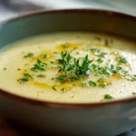 Cheddar Garlic Herb Potato Soup | Cozy & Creamy Comfort Food