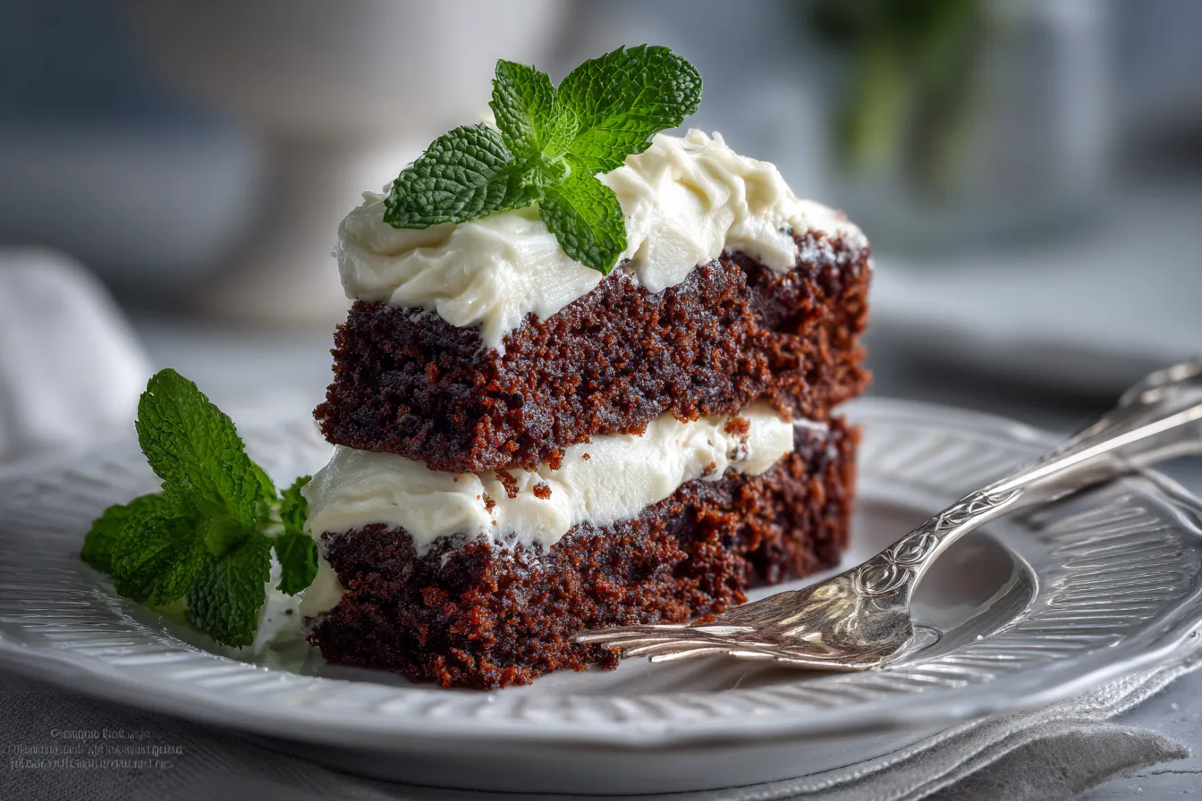 Decadent Chocolate Zucchini Cake with Cream Cheese Frosting 4 Chocolate Zucchini Cake with upscaled 688c87769915f