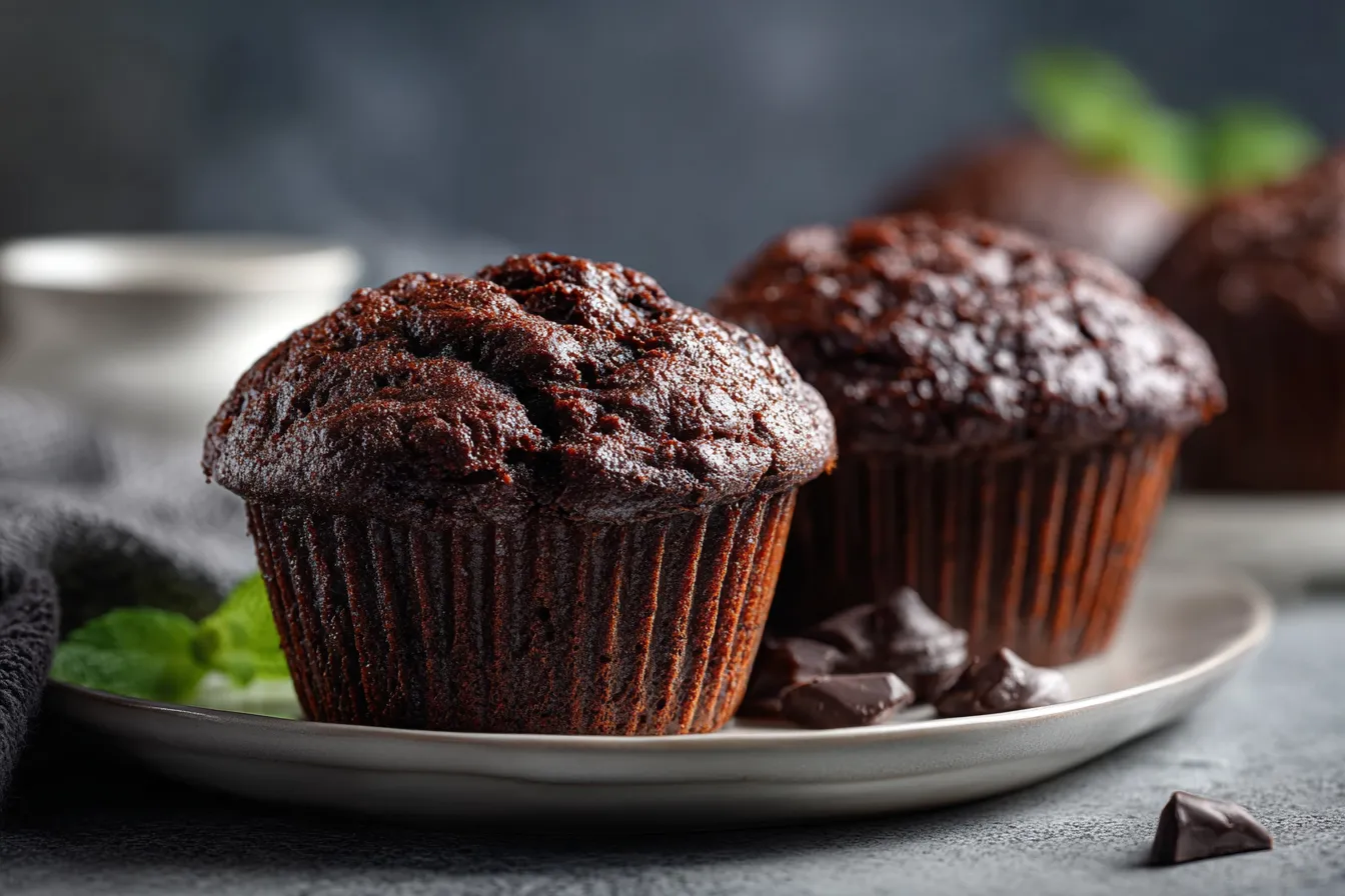 Chocolate Zucchini Muffins upscaled 689db5fa48b24