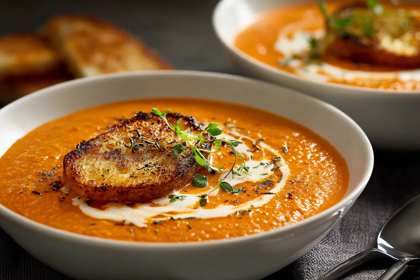 Creamy Roasted Garlic Tomato upscaled 68af823a6b499
