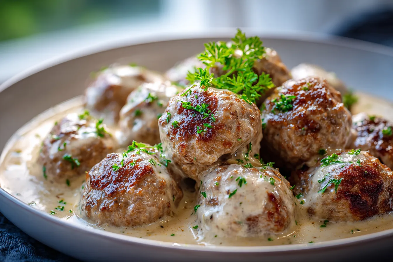 Crockpot Swedish Meatballs upscaled 689d6faa15697
