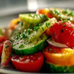 Cucumber Tomato Salad