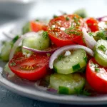 Refreshing Cucumber Tomato Salad Easy Healthy Delicious 6 Cucumber Tomato Salad