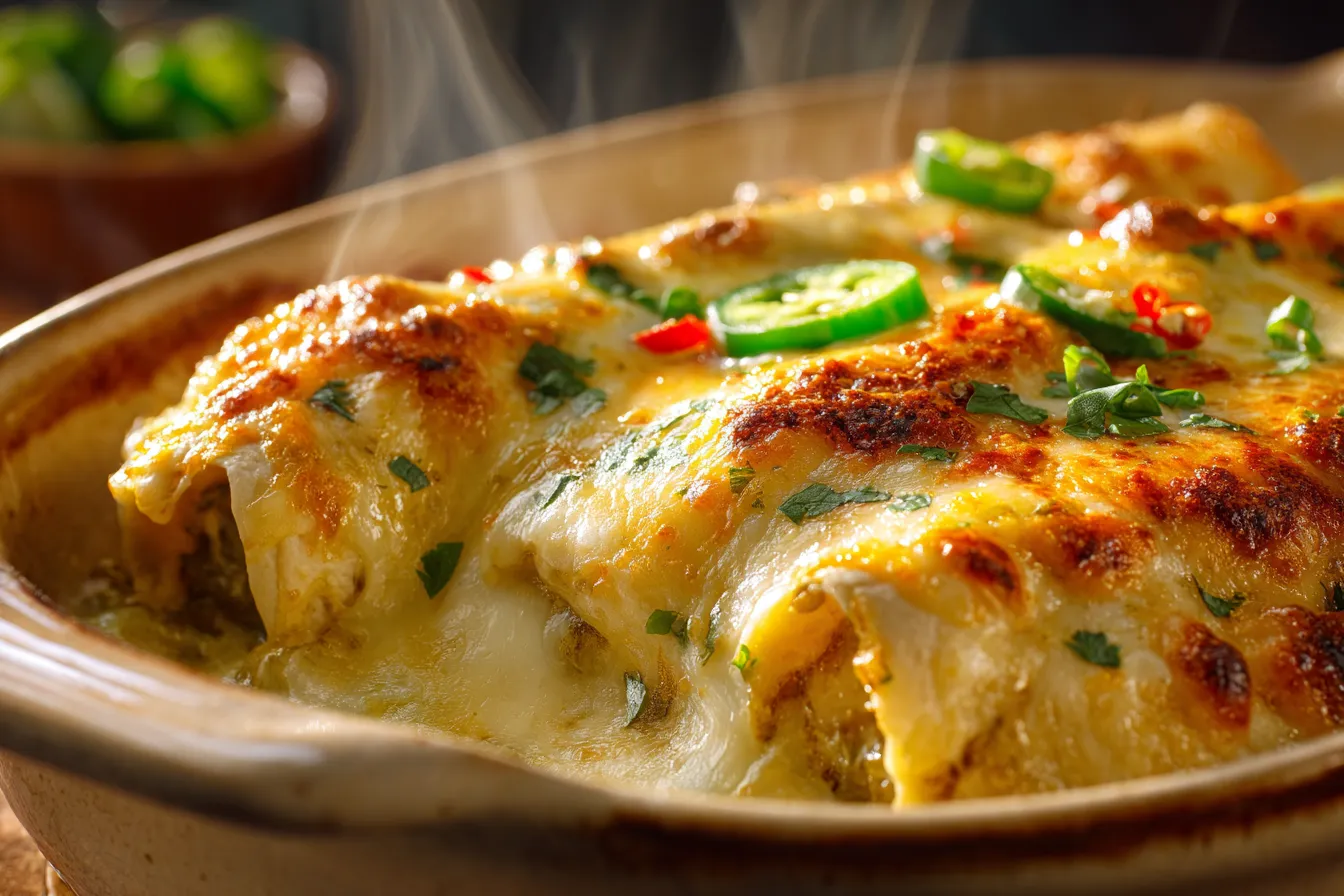 Irresistible Hatch Green Chile Enchiladas Cheesy Flavorful 4 Hatch Green Chile Enchiladas upscaled 68a78e724871b
