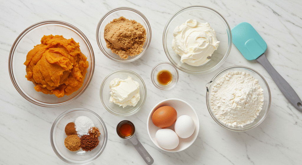 Pumpkin Cream Cheese Muffins That Actually Taste Like Fall 3 Ingredients-Featured-Pumpkin Cream Cheese Muffins