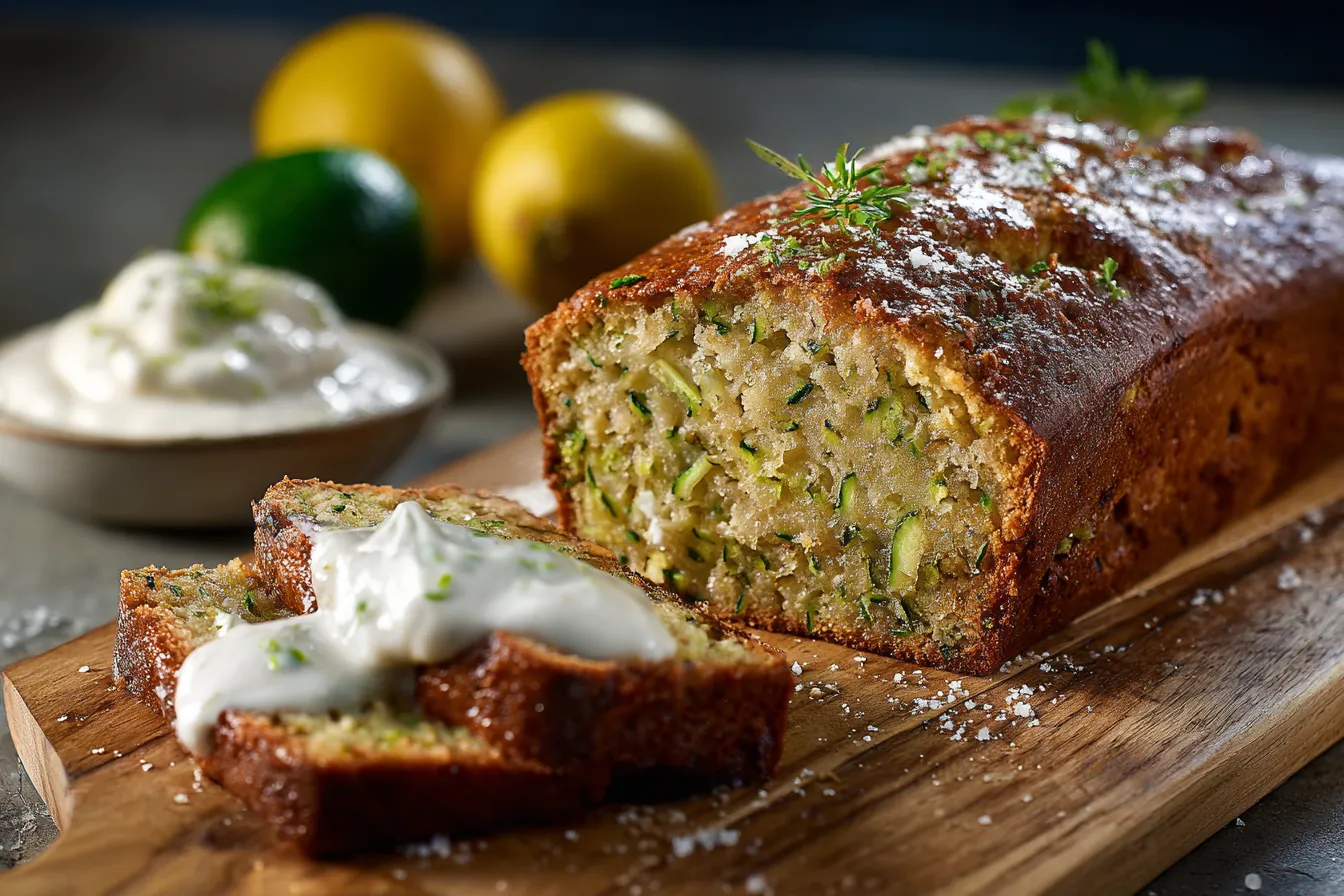 Delicious Lemon Zucchini Bread with Yogurt Moist Easy Recipe 2 Lemon Zucchini Bread with upscaled 6890f612babfd