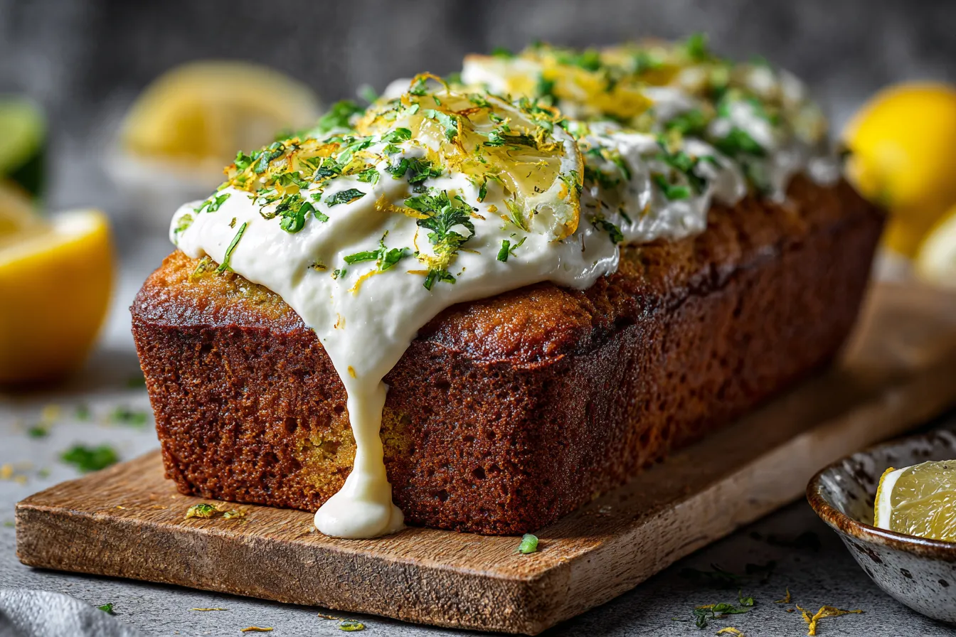 Delicious Lemon Zucchini Bread with Yogurt Moist Easy Recipe 4 Lemon Zucchini Bread with upscaled 6890f68a51968